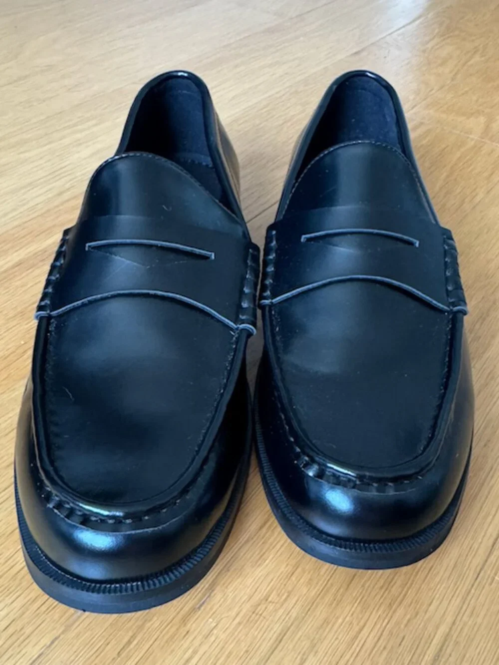 BRAND NEW H&M Black Loafers in Size 43